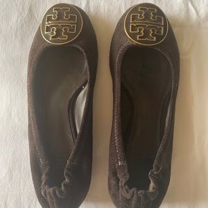 Tory Burch suede ballet flats size 6